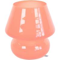 Tops / Blouses Lampes de bureau Tosel Lampe de chevet champignon verre saumon Orange