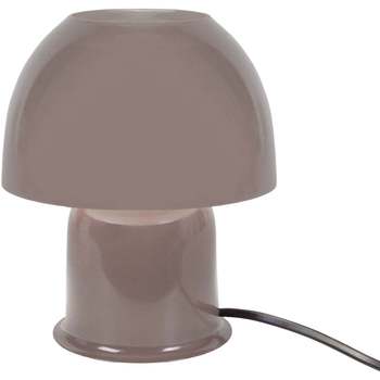 Maison & Déco Lampes de bureau Tosel Lampe de chevet champignon métal taupe Autres