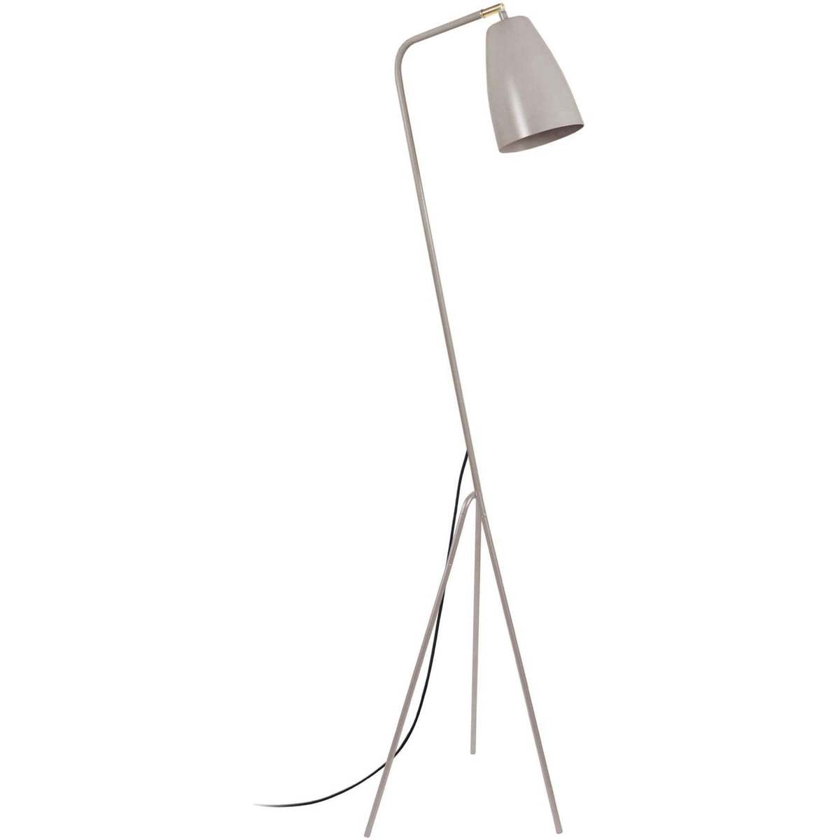 Maison & Déco Lampadaires Tosel lampadaire liseuse articulé métal taupe Autres