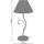 Maison & Déco Lampes de bureau Tosel Lampe a poser arbre métal taupe et crème Autres