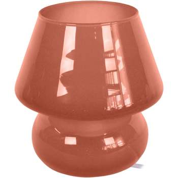 Maison & Déco Lampes de bureau Tosel Lampe de chevet champignon verre terre cuite Autres