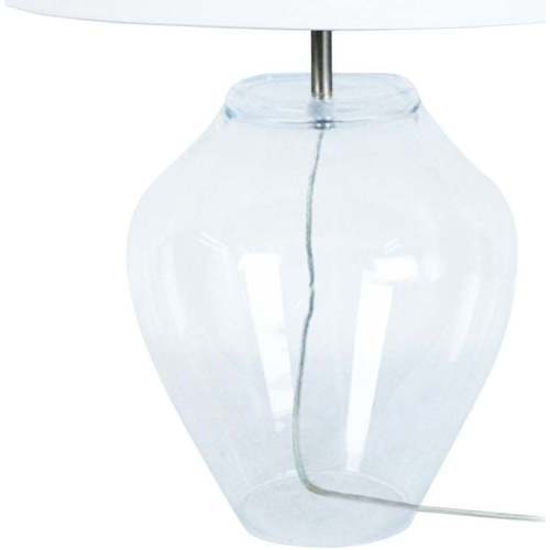 Maison & Déco Mickey Mouse And Friends Tosel Lampe a poser vase verre transparent et blanc Autres