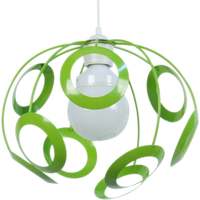 Maison & Déco Lustres / suspensions et plafonniers Tosel Suspension globe métal vert Vert