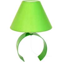 Maison & Déco Lampes de bureau Tosel Lampe de chevet demi cylindrique métal vert Vert