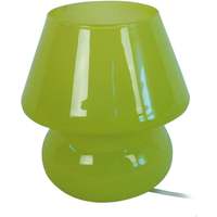Maison & Déco Lampes de bureau Tosel Lampe de chevet champignon verre vert Vert