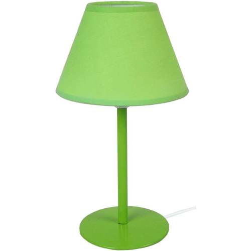Maison & Déco Lampes de bureau Tosel Lampe a poser demi-cylindrique métal vert Vert