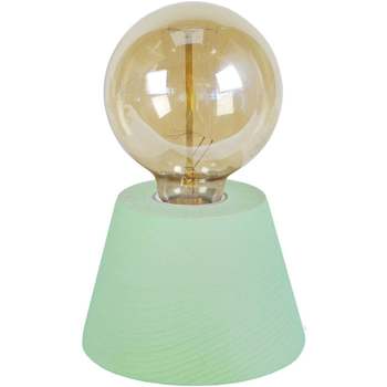 Maison & Déco Lampes de bureau Tosel Lampe de chevet conique bois vert Vert