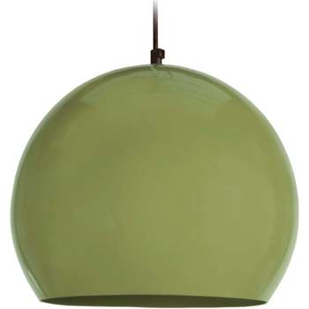 Maison & Déco Lustres / suspensions et plafonniers Tosel Suspension globe métal vert kaki Vert