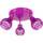 Maison & Déco Spots Tosel Plafonnier articulé métal violet Violet