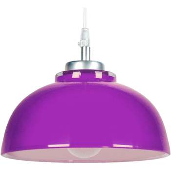 Calvin Klein Jea Lustres / suspensions et plafonniers Tosel Suspension dôme verre violet Violet