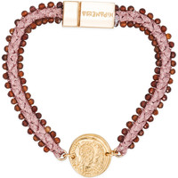 Montres & Bijoux Femme Bracelets Hipanema Bracelet  Conquistador pink S Jaune