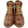 Chaussures Homme Boots Lumberjack Homme Chaussures, Bottine, Cuir Douce, Lacets-6901 Marron