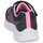 Chaussures Fille Baskets basses Skechers MICROSPEC MAX PLUS Black / Pink