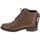 Chaussures Femme Bottines Goodstep Boots Belem Cognac Marron