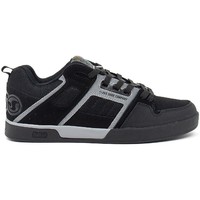 Chaussures Chaussures de Skate DVS COMANCHE 2.0 black grey nubuk Noir