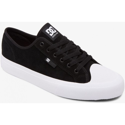 Chaussures Chaussures de Skate DC low-top SHOES MANUAL RT S black white Noir