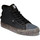Chaussures League E F Leather Lace Up School Shoes MANUAL HI X EVAN black red Noir