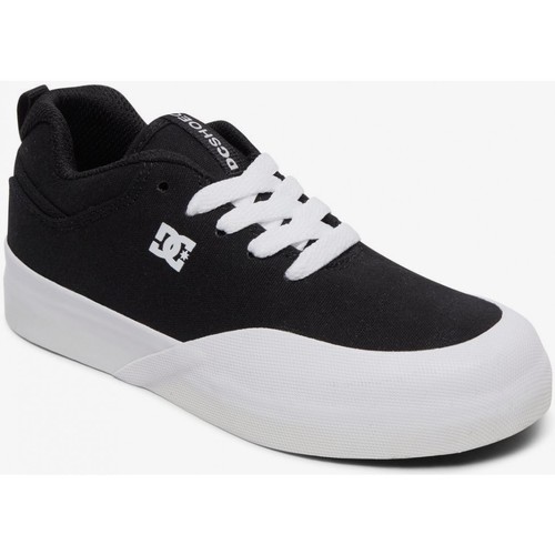 Chaussures Enfant Chaussures de Skate DC Shoes australia INFINITE KIDS black white Noir
