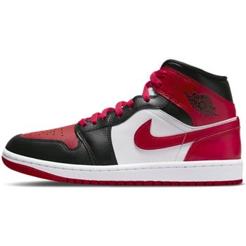 Nike W AIR JORDAN 1 MID Rouge - Chaussures Basket Femme 175,00 €