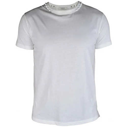 Vêtements Homme valentino pleated cotton blend midi skirt Valentino T-shirt Blanc