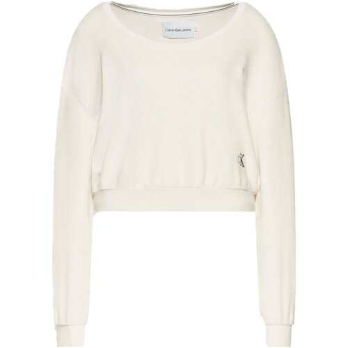 Vêtements Femme Sweats Calvin Klein Jeans track J20J217743 Blanc