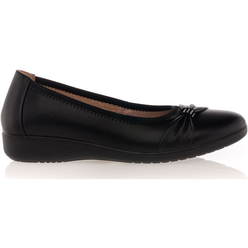 Chaussures Femme Derbies Boots / Bottines Femme Beige Chaussures confort Femme Noir Noir