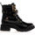 Chaussures Fille Bottines Fashion Victim Boots extra-thin / bottines Fille Noir Noir