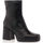 Chaussures Femme Bottines Nuit Platine Boots Athletic / bottines Femme Noir Noir