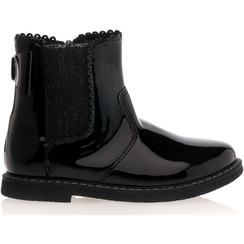 Chaussures Fille Bottines Pretty Stories Boots kawem / bottines Fille Noir Noir