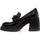 Chaussures Femme Mocassins Vinyl Shoes Mocassins / chaussures bateau Femme Noir Noir