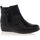 Chaussures Femme tods nubuck low top sneakers item Boots / bottines Femme Noir Noir