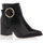 Chaussures Femme Bottines Les fées de Bengale Boots / bottines Femme Noir Noir