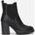 Chaussures Femme Bottines La Modeuse 64200_P146532 Noir