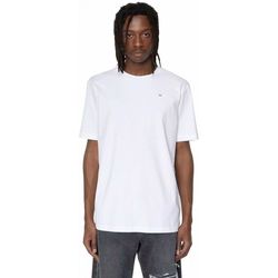 Vêtements Homme T-shirts & Polos Diesel A06418 0HFAX - T-JUST-MICRODIV-100 Blanc