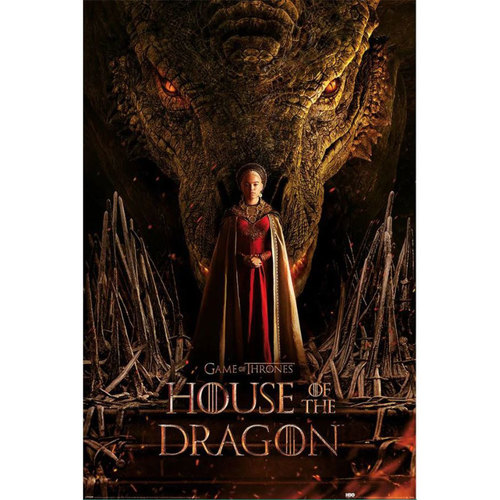 Maison & Déco Affiches / posters House Of The Dragon TA9816 Rouge