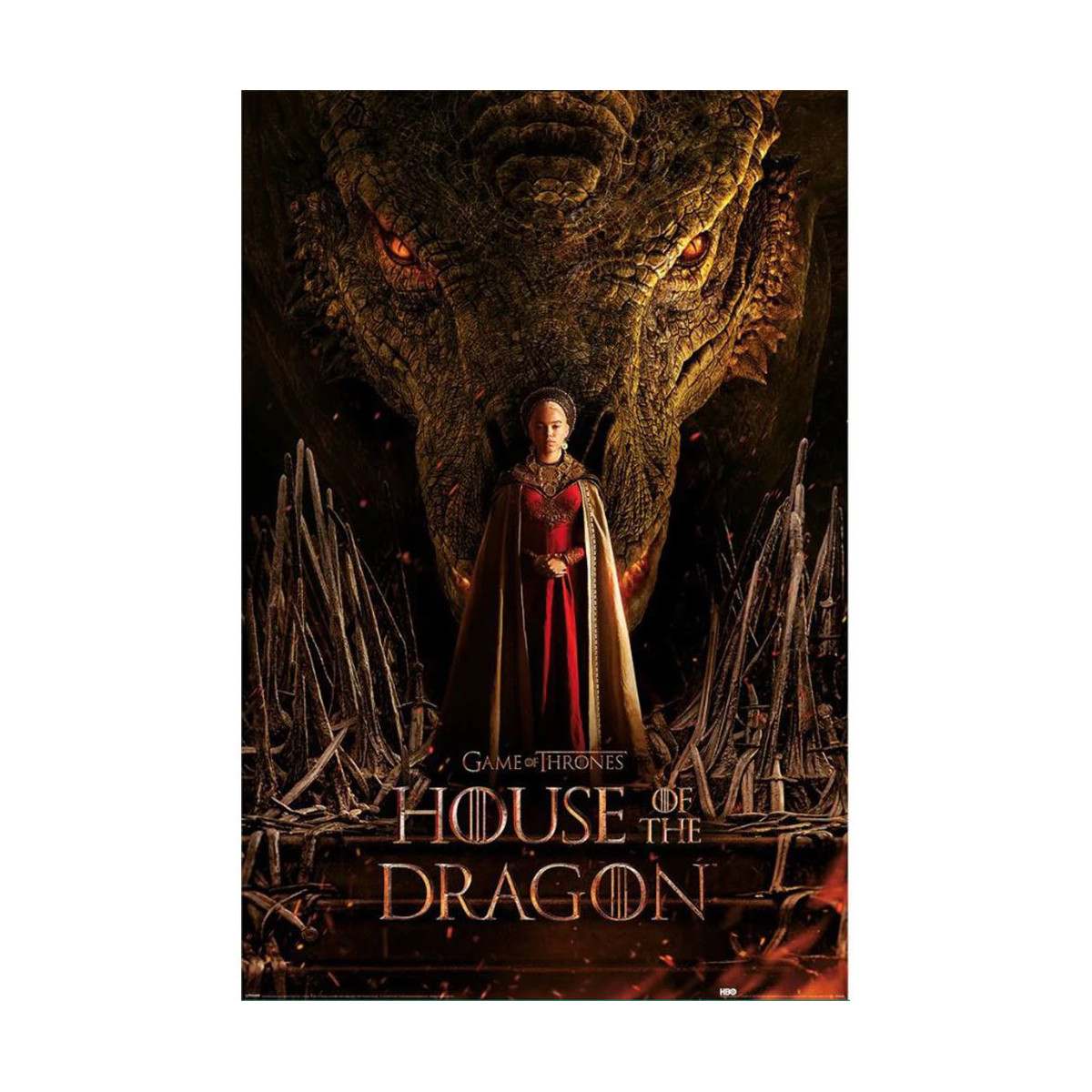 Maison & Déco Affiches / posters House Of The Dragon TA9816 Rouge