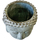Maison & Déco Vases / caches pots d'intérieur Imori Cache pot tête de Bouddha Gris