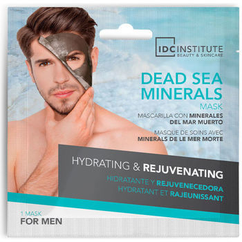 Accessoires textile Masques Idc Institute Dead Sea Minerals Hydrating & Rejuvenating Mask For Men 22 Gr 
