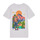 Vêtements Garçon T-shirts manches courtes Jack & Jones JJHIKER TEE SS CREW NECK JNR Blanc