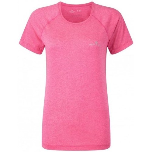 Vêtements Femme T-shirts manches courtes Ronhill Aspiration Motion SS Tee Rose