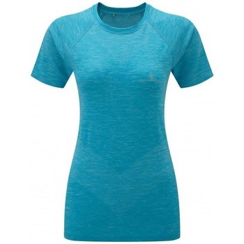 Vêtements Femme T-shirts manches courtes Ronhill Infinity Spacedye SS Tee Bleu