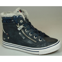 Chaussures Femme Baskets montantes Mustang 1365-605 NAVY