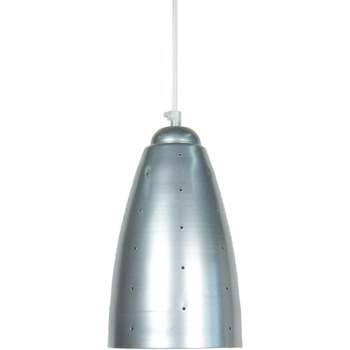 Maison & Déco Lustres / suspensions et plafonniers Tosel Suspension conique métal aluminium Argenté