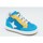 Chaussures Garçon Boots Babybotte 9100b basket montante garçon à lacet Bleu