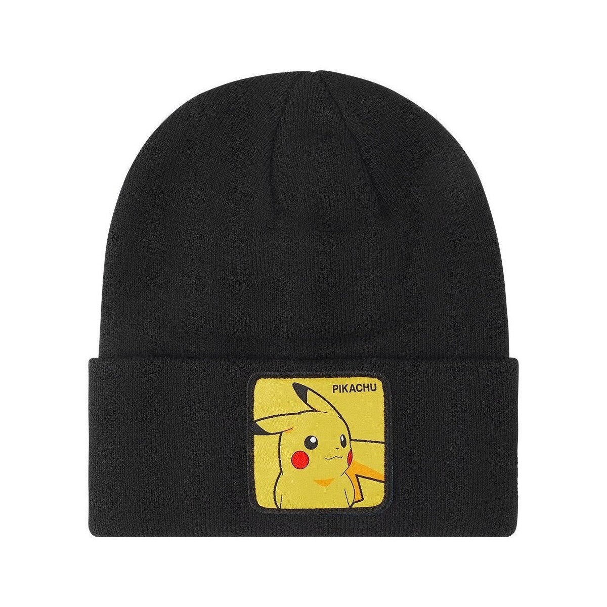 Accessoires textile Bonnets Capslab Bonnet homme Pokémon Pikachu Noir