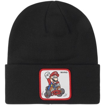 Accessoires textile Bonnets Capslab Bonnet homme Super Mario Kart Mario Noir