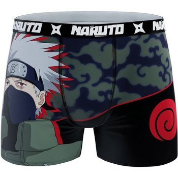Sous-vêtements Homme Boxers Naruto Boxer Homme Microfibre ASS2 Noir Vert Noir