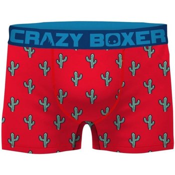 Crazy Boxer CRAZYBOXER 2 Boxers Homme Bio BCBCX2 CAC Rouge