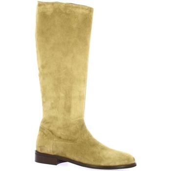 bottes pao  bottes cuir velours 