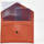 Sacs Femme Porte-monnaie Etrier Porte-papiers Madras cuir MADRAS 080-0EMAD054 Orange